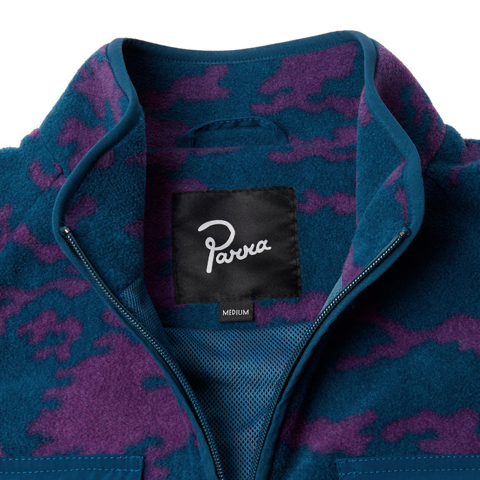 By Parra Purple Darwin Camo Fleece