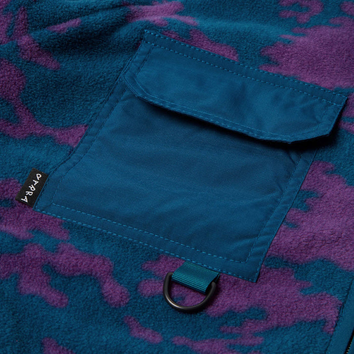 By Parra Purple Darwin Camo Fleece