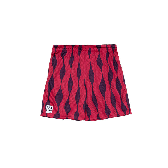 By Parra Waved Mesh Shorts