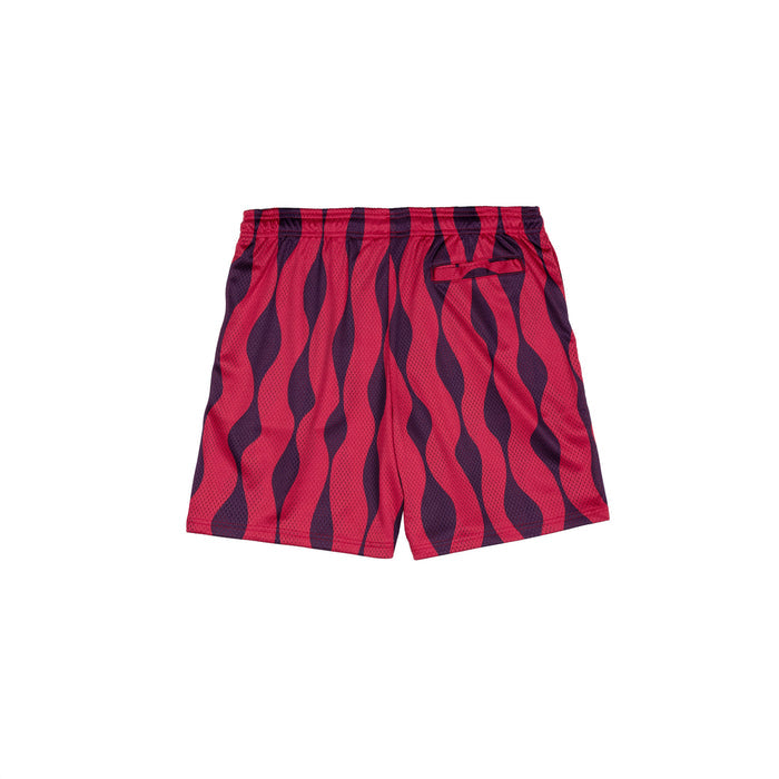 By Parra Waved Mesh Shorts
