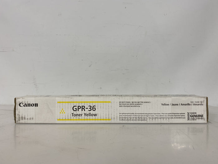 Canon GPR-36 Yellow Standard Yield Toner Cartridge