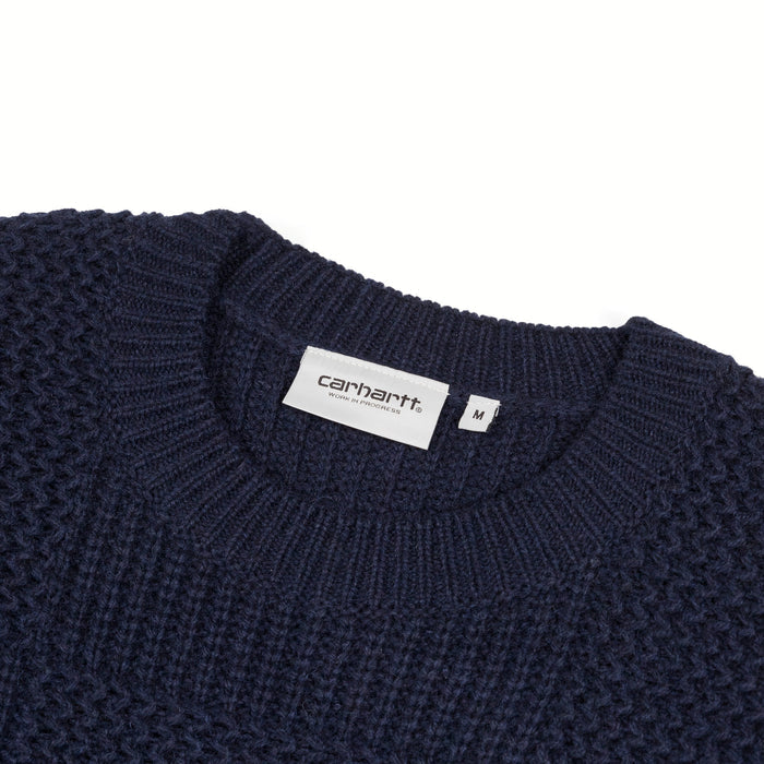 Carhartt WIP Bishop Sweater (Dark Navy)