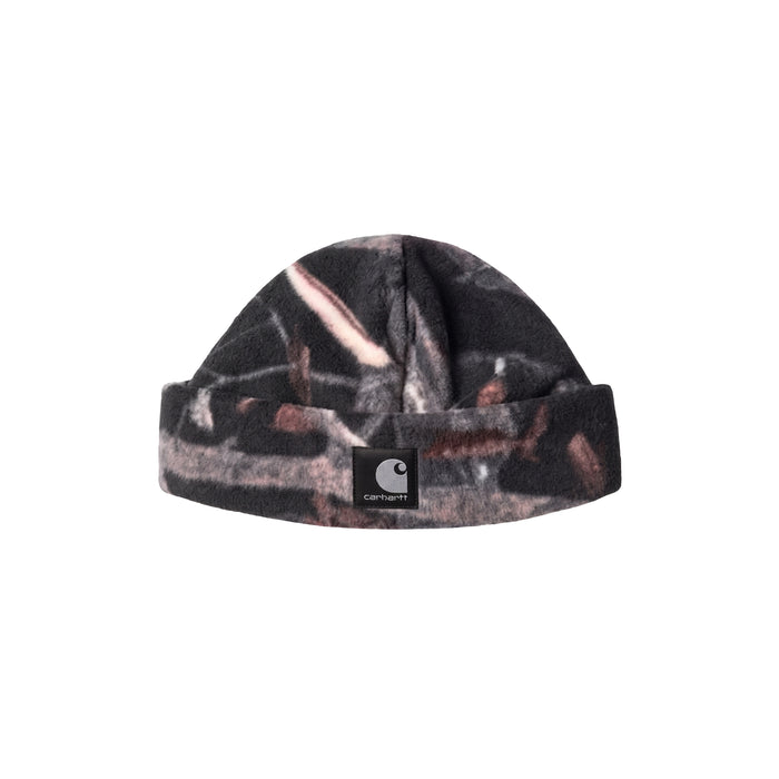 Carhartt WIP Blevin Beanie (Camo Feather Tree / Black)