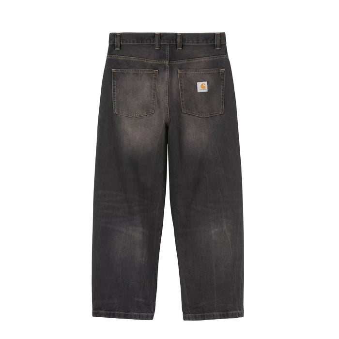 Carhartt WIP Brandon Pant (Black Tobacco Used Wash)