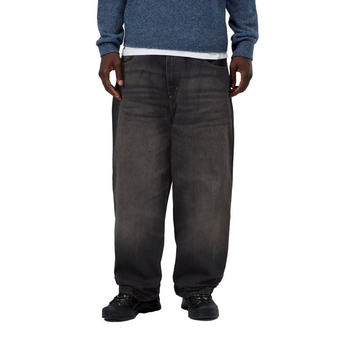 Carhartt WIP Brandon Pant (Black Tobacco Used Wash)