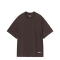 Carhartt WIP Magazine Script T-Shirt (Tobacco / White)