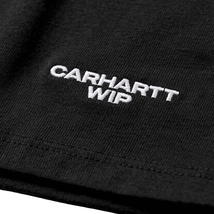 Carhartt WIP Magazine Script T-Shirt (Black / White)