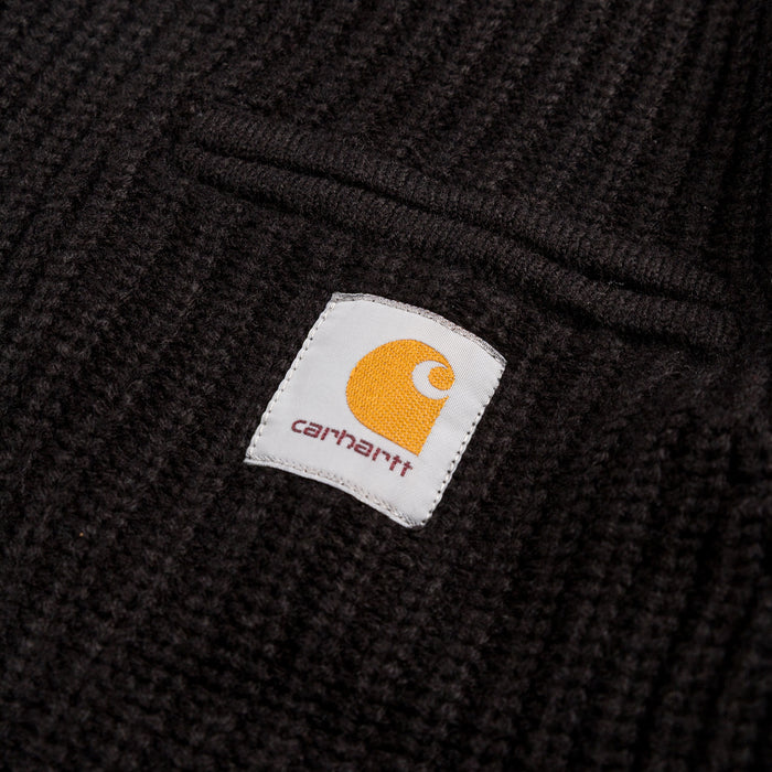 Carhartt WIP Detroit Half Zip Sweater (Black)