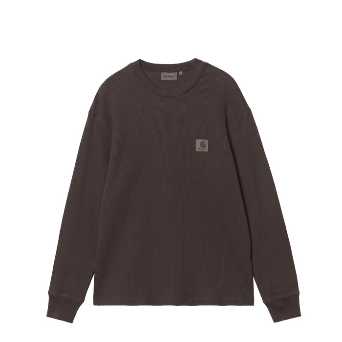 Carhartt WIP L/S Vista Waffle T-Shirt (Tobacco Garment Dyed)