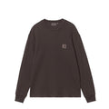 Carhartt WIP L/S Vista Waffle T-Shirt (Tobacco Garment Dyed)