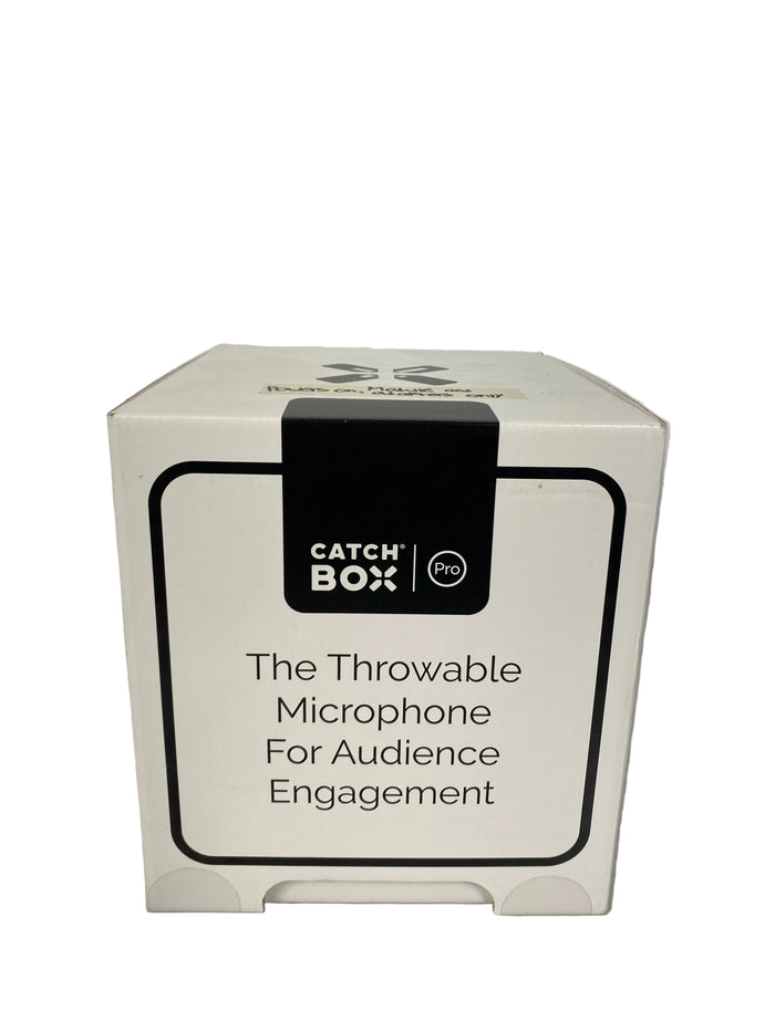 CatchBox Pro The Throwable Microphone for Audience Engagement *For Parts Only*