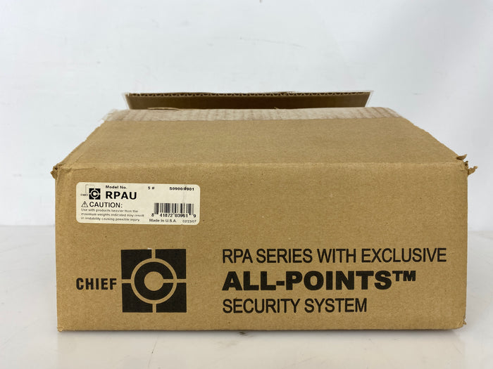 Chief RPAU Inverted LCD/DLP Projector Ceiling Mount Black