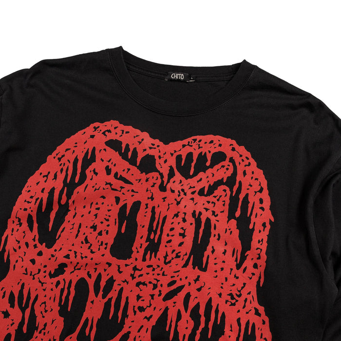 CHITO Bloody Longsleeve Tee (Black)