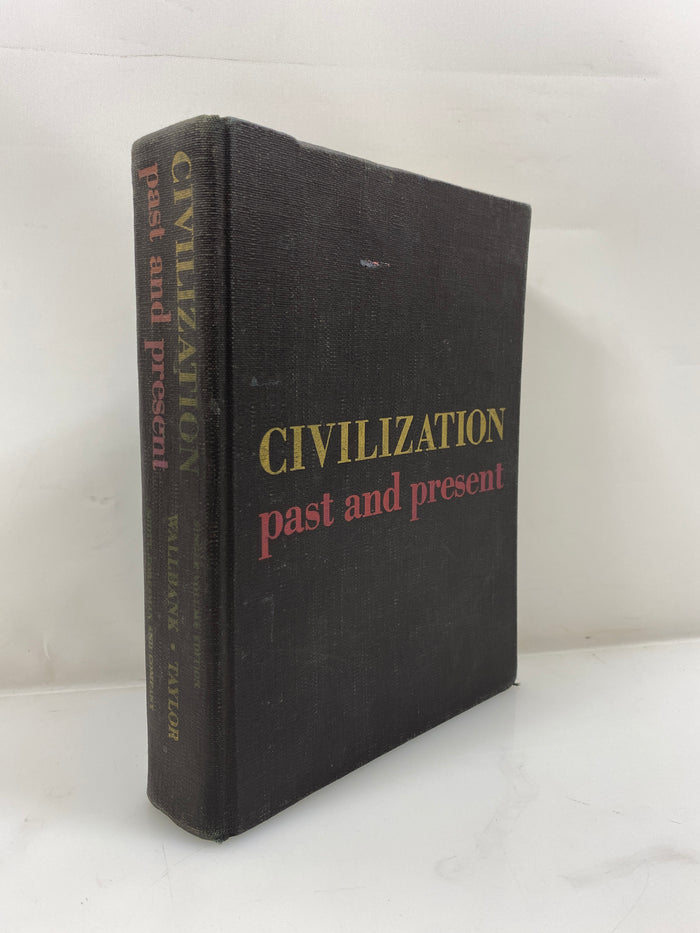 Civilization Past and Present by Wallbank 1956 HC