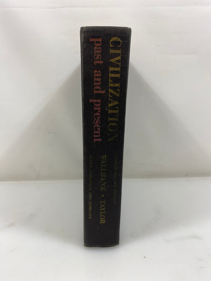 Civilization Past and Present by Wallbank 1956 HC