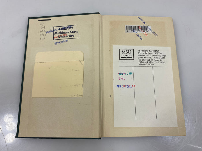 Class Structure in the Social Consciousness by Ossowski Ex-library 1963 HC