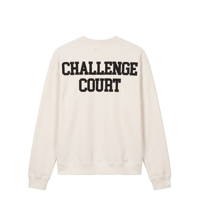 Nike Club Rules French Terry Crewneck (Sail / Black)