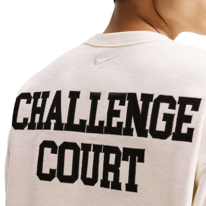 Nike Club Rules French Terry Crewneck (Sail / Black)
