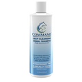 Command™ Shampoo,"White bottle with blue label and white cap"