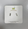 Cool and Interesting Silver Rod Earrings
