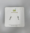 Cool and Interesting Silver Wine Glass Earrings