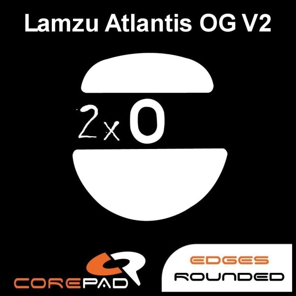 Corepad Skatez PRO Mouse Feet for Lamzu Atlantis OG V2 / OG V2 4K / OG V2 Pro