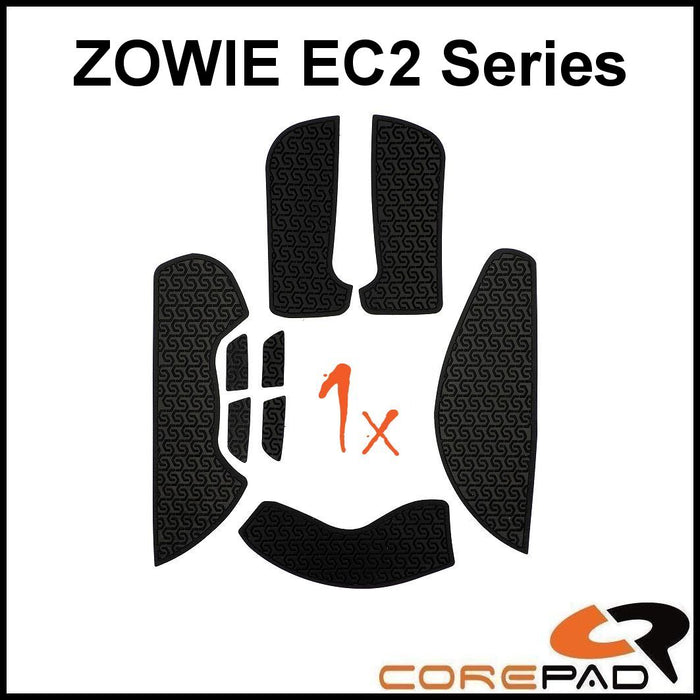 Corepad Soft Grips (flat edge) for Zowie EC2 Series