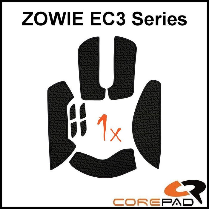 Corepad Soft Grips (flat edge) for Zowie EC3 Series