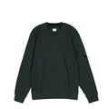 C.P. Company Diagonal Raised Fleece Crew Neck Lens Sweatshirt