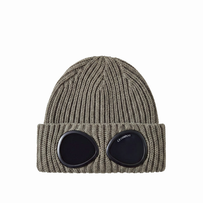 C.P. Company Extra Fine Merino Wool Knit Goggle Beanie