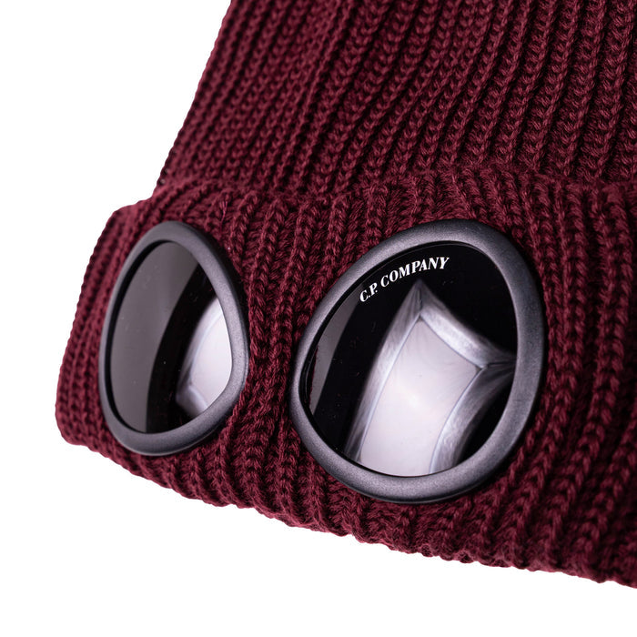 C.P. Company	Extra Fine Merino Wool Knit Goggle Beanie