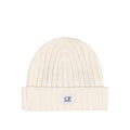 C.P. Company Extra Fine Merino Wool Knit Logo Beanie