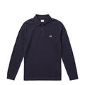 C.P. Company Stretch Piquet Long Sleeve Half Zip Polo