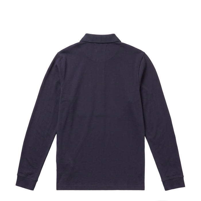 C.P. Company Stretch Piquet Long Sleeve Half Zip Polo