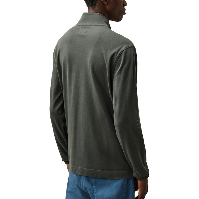 C.P. Company	Stretch Piquet Long Sleeve Half Zip Polo