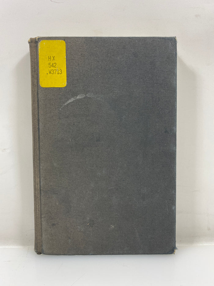 Critical Theory of Society by Wellmer Ex-library 1971 HC