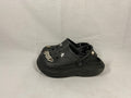 Crocs Black Bella Clog with Jibbitz Charms Women's Size 7.5/8