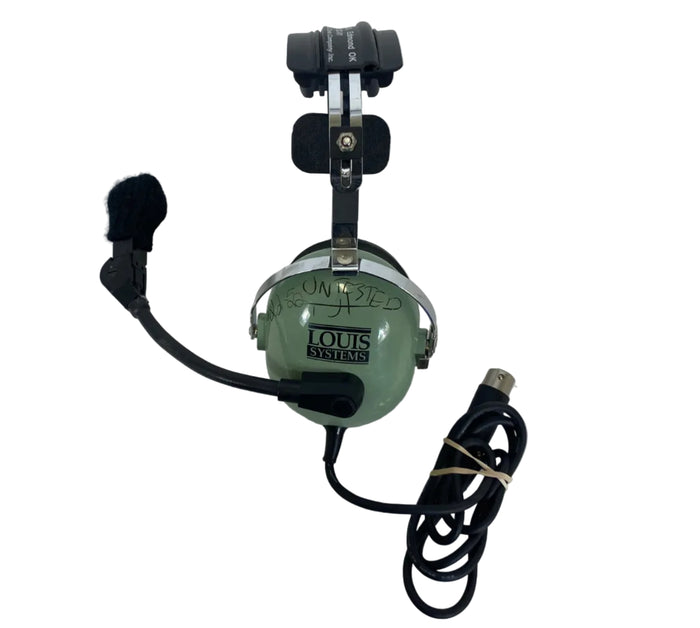 David Clark DC-01 1-Ear Communication Headset *Untested*