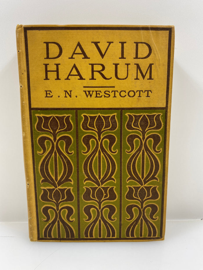 David Harum by Westcott 1898 HC