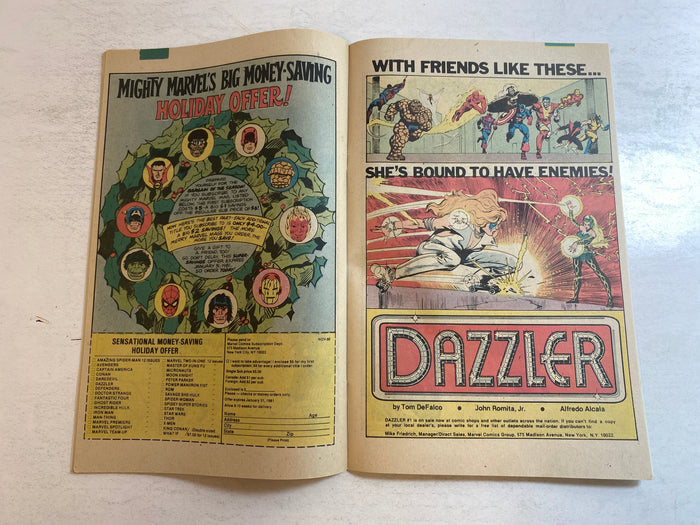 Dazzler #1 Marvel Comic 1981