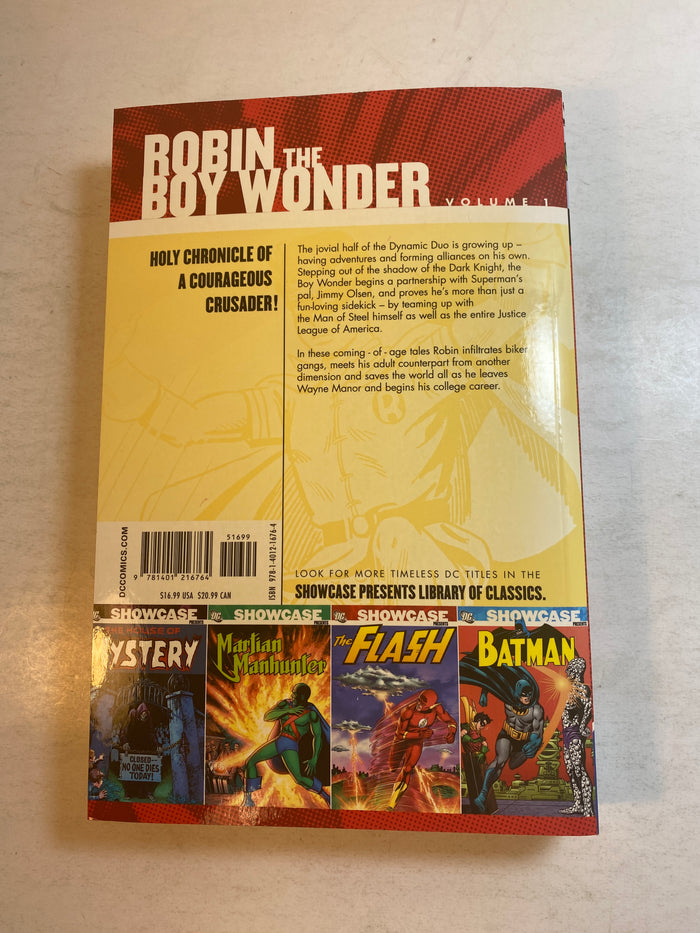 DC Comics Showcase Robin The Boy Wonder 2008