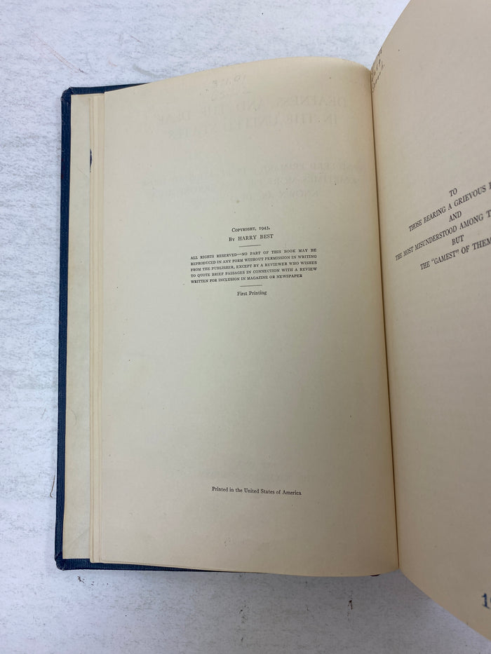 Deafness and the Deaf in the United States by Harry Best Ex-library 1943 HC