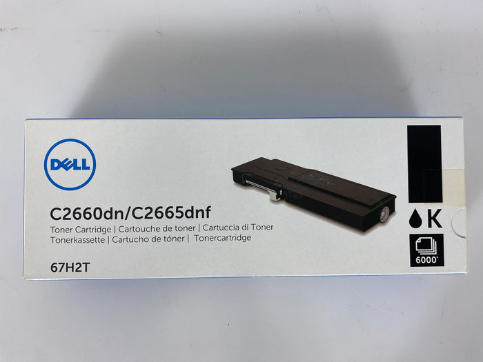 Dell 67H2T C2660dn Black Toner Cartridge