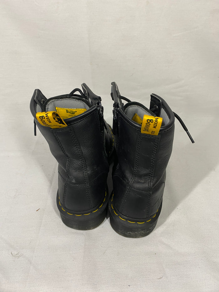 Dr. Martens Black Industrial Work Boots Men's Size 8/Women's 9.5