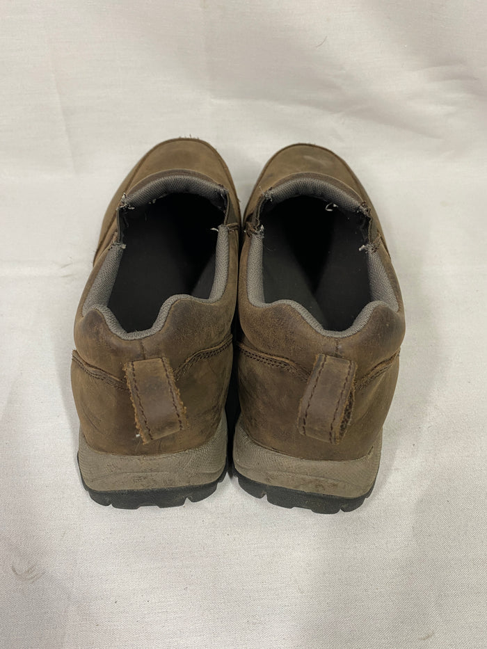 Duluth Trading Wild Boar Leather Slip-on Shoes Men's Size 11.5 Wide