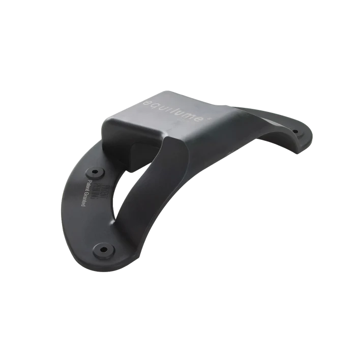 Equilume Replacement Cup,"Black curved mounting cup with screw holes"