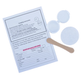 Equine Fecal Egg Count Test,"Sample container with hinged lid, wooden scoop, cotton pad and instruction sheet"