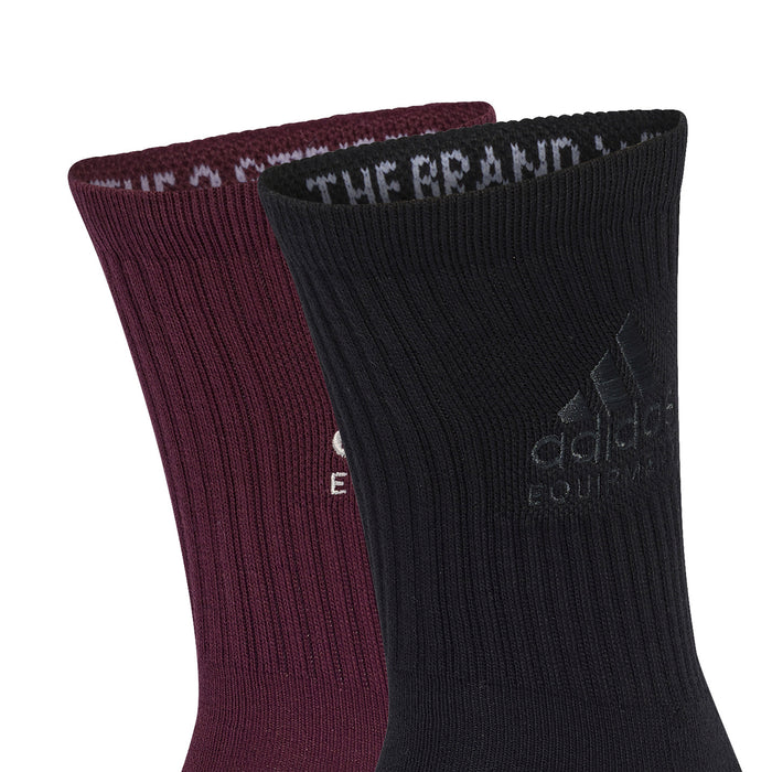 Adidas	Equipment 2 Pair Packs Socks