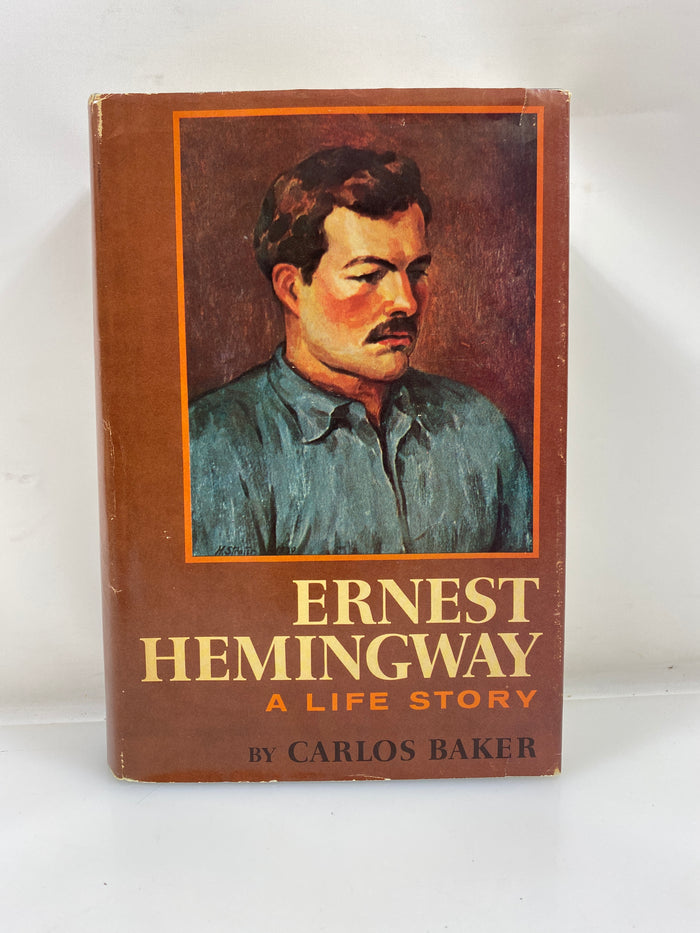 Ernest Hemingway: A Life Story by Baker 1969 HCDJ