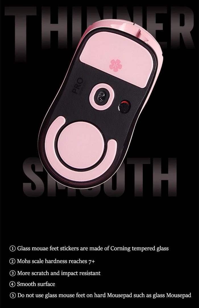 Esports Tiger Glass Mouse Feet for Logitech G Pro X Superlight Wireless